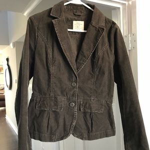Corduroy blazer jacket